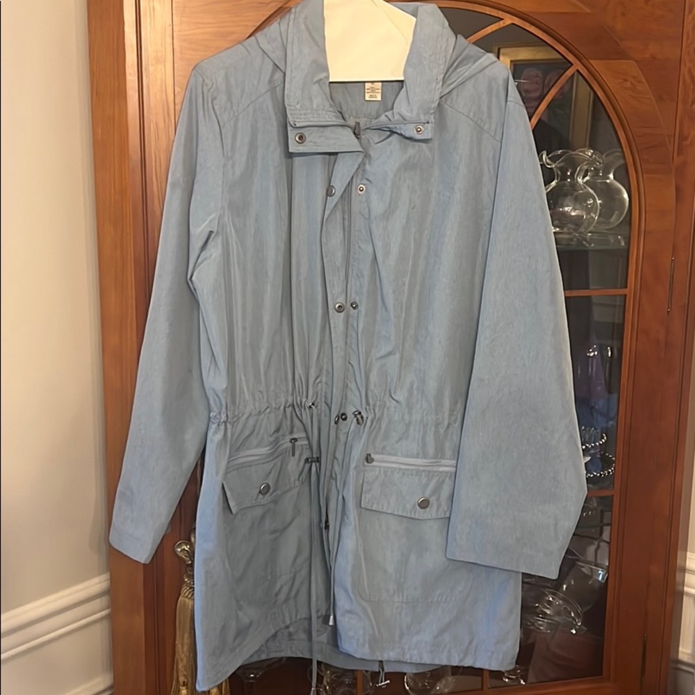 Blue Rain Jacket